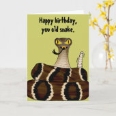 Rattler Karte (Gelbe Blume)