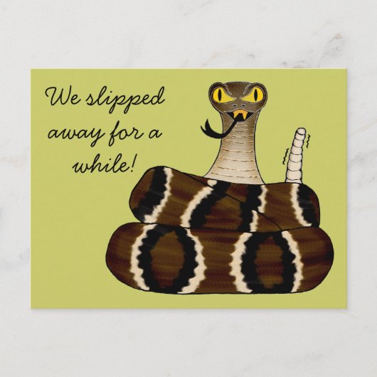 Rattler Postkarte (Vorderseite)