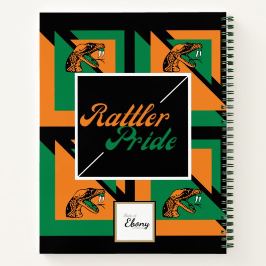 Rattler Pride Notebook Notizblock (Rückseite)