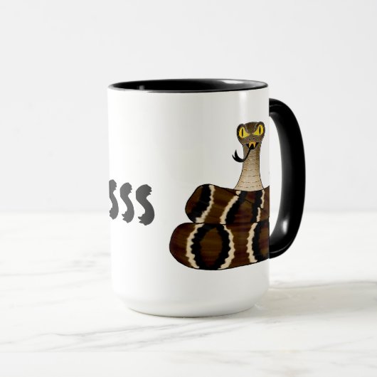 Rattler Tasse (VorderseiteRechts)