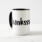 Rattler Tasse (Vorderseite Links)