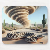 Rattlesnacht mit dem Staubteufel Mousepad (Vorne)