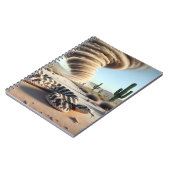 Rattlesnacht mit dem Staubteufel Notizblock (Linke Seite)