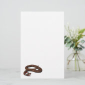 Rattlesnacht mit Weihnachtsmannmütze (Stehend Vorderseite)