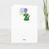 Rattlesnade mit alter Geburt Karte (Rückseite)