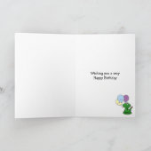 Rattlesnade mit alter Geburt Karte (Innenseite)