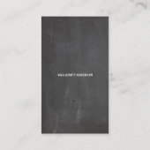 Rattlesnake Calling Card Telefonnummerkarte (Rückseite)