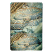 Rattlesnake Clipboard Mini Klemmbrett (Rückseite)