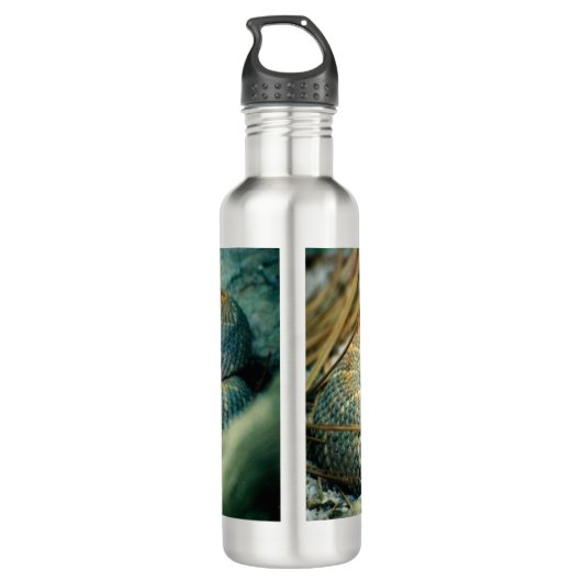 Rattlesnake Edelstahlflasche (Rückseite)