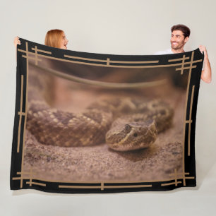 Rattlesnake Fleecedecke