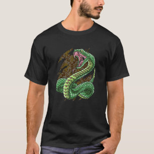 Rattlesnake für Schlangenzüchter Angry Snake T-Shirt