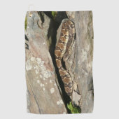 Rattlesnake im Shenandoah-Nationalpark Golfhandtuch (Vorderseite)