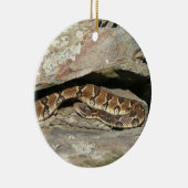 Rattlesnake im Shenandoah-Nationalpark Keramikornament (Rechts)