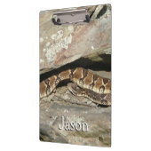 Rattlesnake im Shenandoah-Nationalpark Klemmbrett (Links)