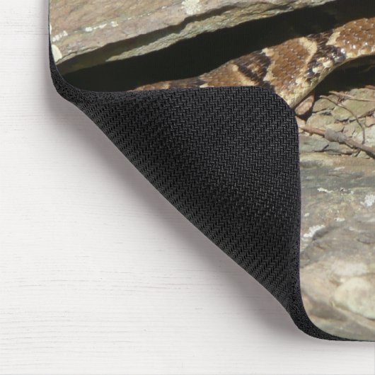 Rattlesnake im Shenandoah-Nationalpark Mousepad (Ecke)