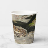 Rattlesnake im Shenandoah-Nationalpark Pappbecher (Rückseite)