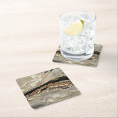 Rattlesnake im Shenandoah-Nationalpark Rechteckiger Pappuntersetzer (Vor Ort)