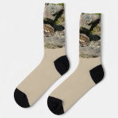 Rattlesnake im Shenandoah-Nationalpark Socken (Linkes Detail)