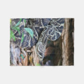 Rattlesnake In The Wild Fleecedecke (Vorderseite (Horizontal))