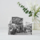 Rattlesnake Joe Sideshow, 20er Postkarte (Stehend Vorderseite)
