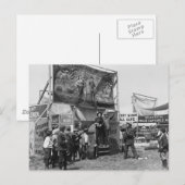 Rattlesnake Joe Sideshow, 20er Postkarte (Vorne/Hinten)