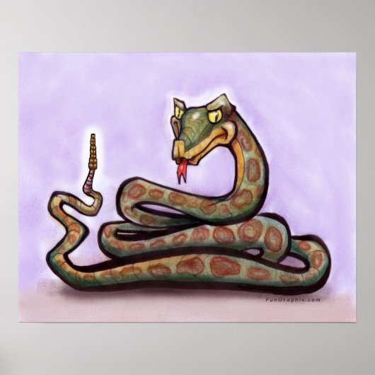 Rattlesnake Poster (Vorne)