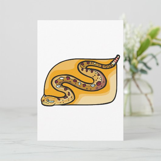 Rattlesnake Reptile Einladung