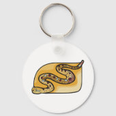 Rattlesnake Reptile Schlüsselanhänger (Vorderseite)