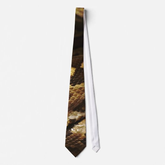 Rattlesnake Reptile Snake Skin Wildlife Neck Tie Krawatte (Vorderseite)