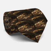 Rattlesnake Reptile Snake Skin Wildlife Neck Tie Krawatte (Gerollt)