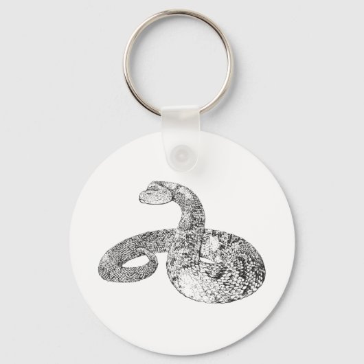 Rattlesnake Schlüsselanhänger (Vorderseite)
