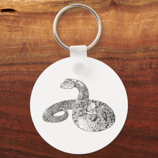 Rattlesnake Schlüsselanhänger (Vorderseite)