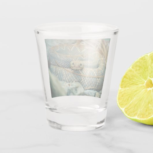 Rattlesnake Schnapsglas (Rückseite)