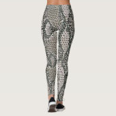 Rattlesnake Skin Muster Leggings (Rückseite)