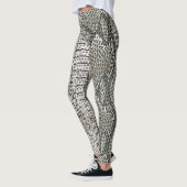 Rattlesnake Skin Muster Leggings (Links)