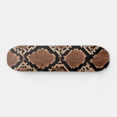 Rattlesnake Snake Skin Leather Imitate Skateboard (Horizontal)