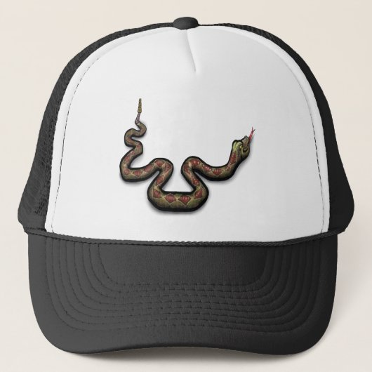 Rattlesnake Truckerkappe (Vorderseite)