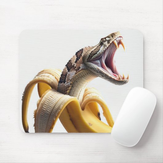 Rattlesnake und Bananenfusion Mousepad (Mit Mouse)