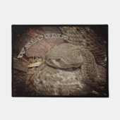 Rattlesnake Welcome Fußmatte (Vorderseite)