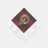 Rattray Tartan & Abzeichen Serviette (Ecke)