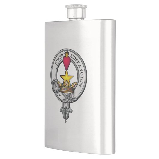 Rattray Wappen Abzeichen Flachmann (Links)