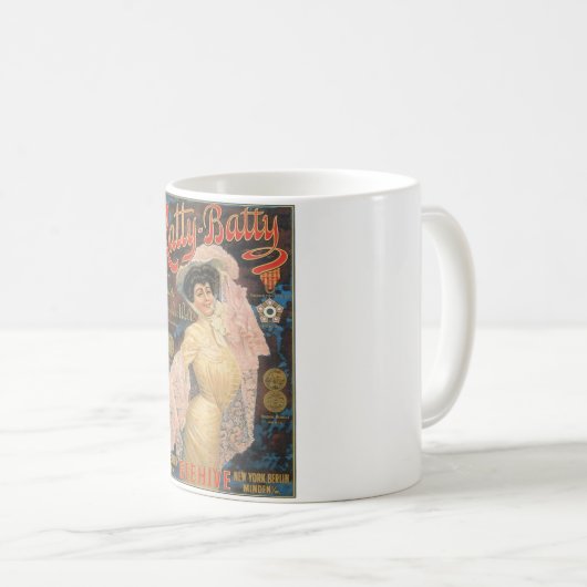 Ratty Batty Cigarette Paper 1910 Kaffeetasse (VorderseiteRechts)