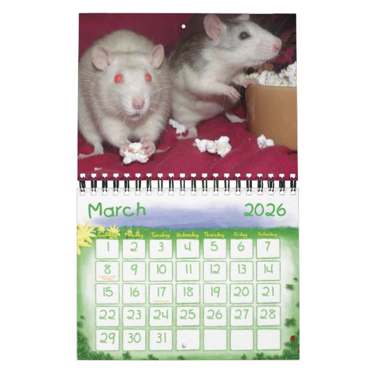 Ratty! (kleiner) Kalender (Mär 2026)