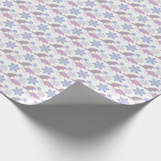 Ratty Weihnachtsratte Geschenkpapier (Ecke)