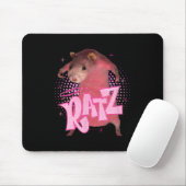 Ratz Fun Pink Mouse Rat Meme Men Halloween C Mousepad (Mit Mouse)