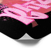 Ratz Fun Pink Mouse Rat Meme Men Halloween C Poster (Ecke)