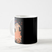 Ratz Funny Pink Mouse Rat Männer Halloween Meme Kaffeetasse (Vorderseite Links)