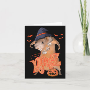 Ratz Funny Pink Mouse Rat Männer Halloween Meme Karte