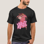 Ratz Pink Long Meme Funny Mouse Kostüm Ugly Chris T-Shirt (Vorderseite)
