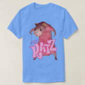 Ratz Pink Long Meme Funny Mouse Kostüm Ugly Chris T-Shirt (Design vorne)